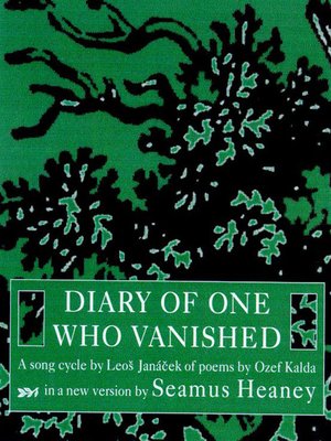 cover image of Diary of One Who Vanished